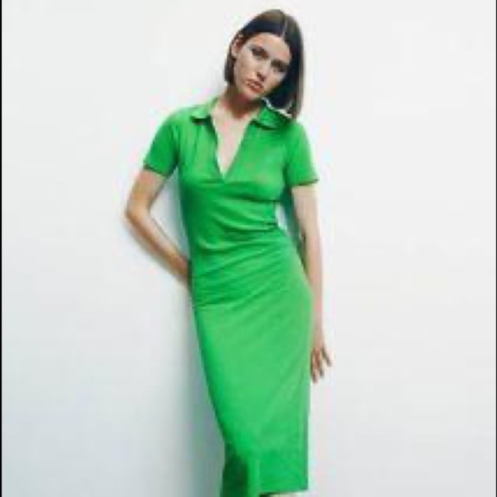Zara polo dress